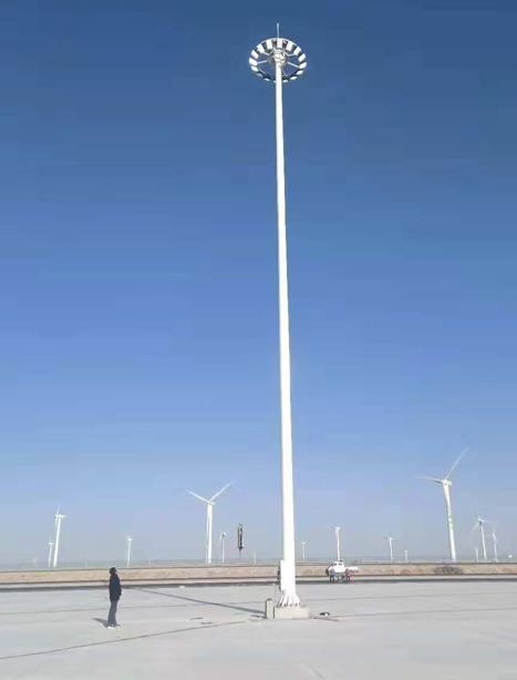 瓜州高速路服务区夏河高杆灯项目