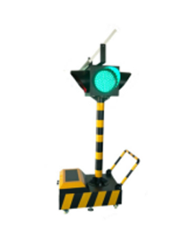 夏河太阳能移动信号灯