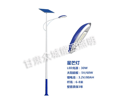 夏河爆款太阳能路灯